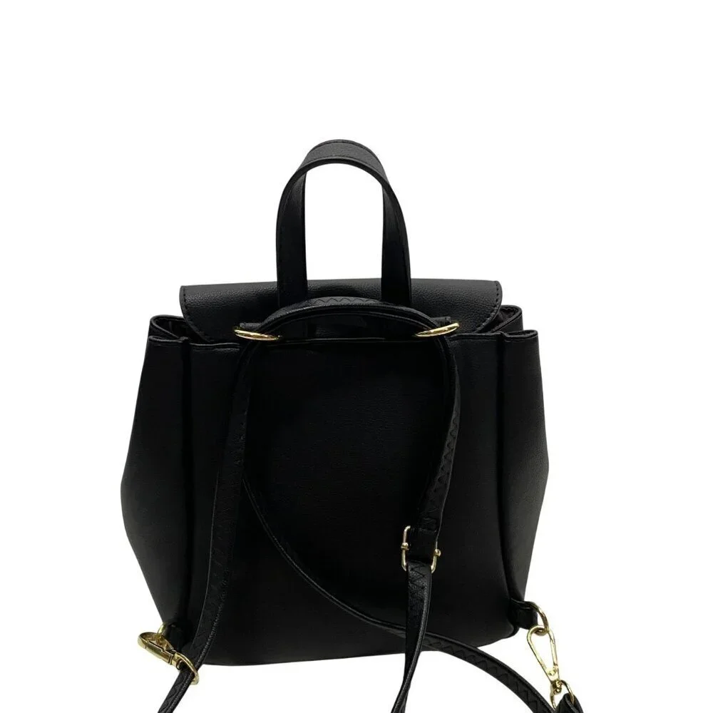 Taomicmic Mini Backpack Purse, Convertible Daypack Crossbody Bags Faux Leather